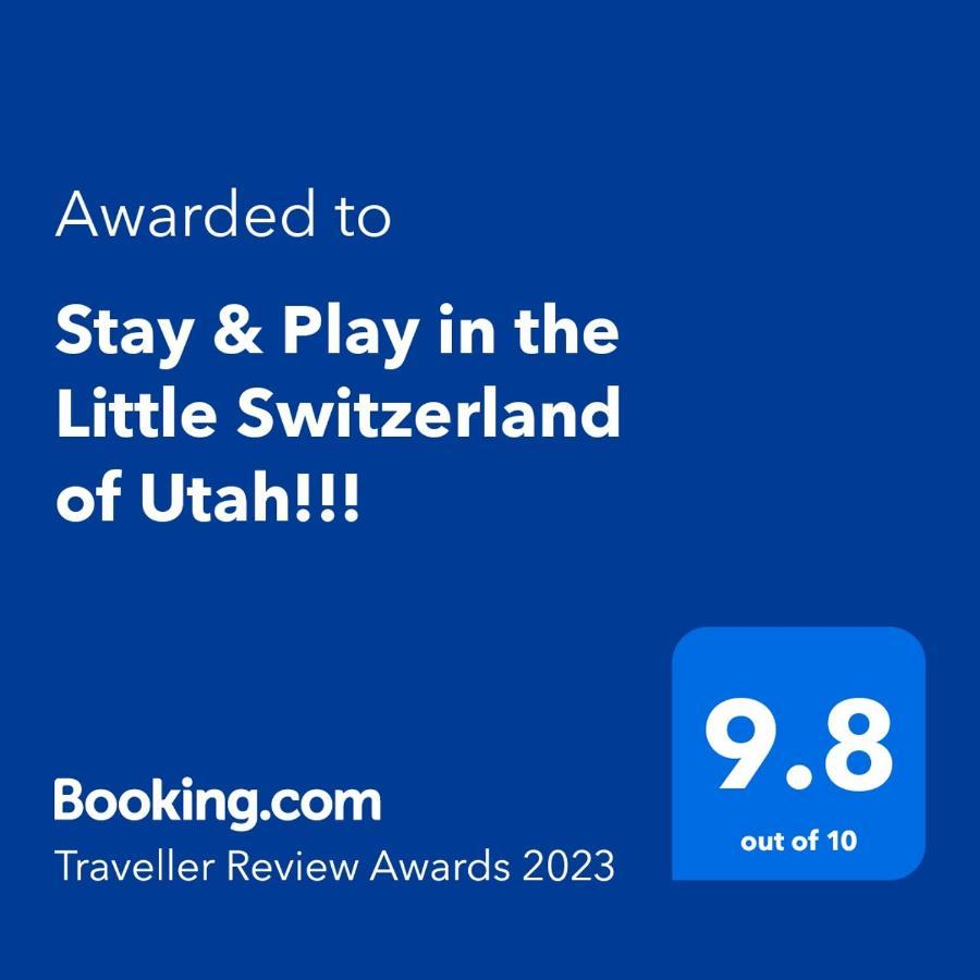 Stay & Play In The Little Switzerland Of Utah!!! Draper Eksteriør bilde